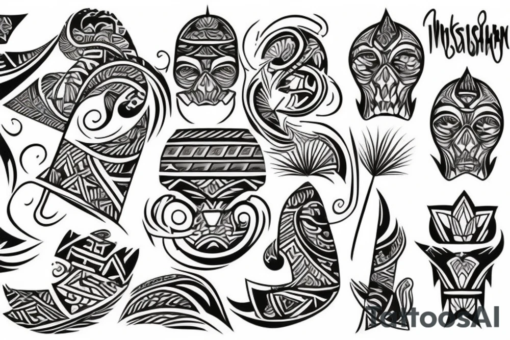 polynesian tattoo idea