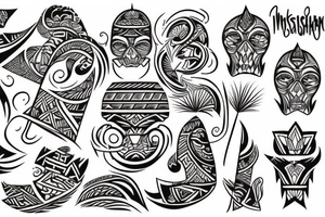 polynesian tattoo idea