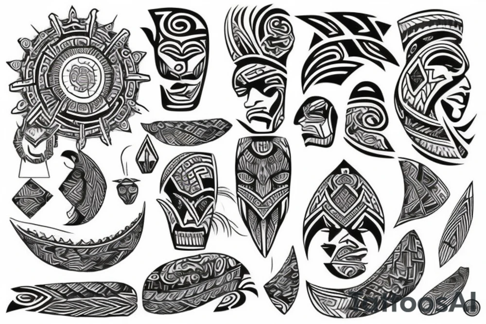 polynesian tattoo idea