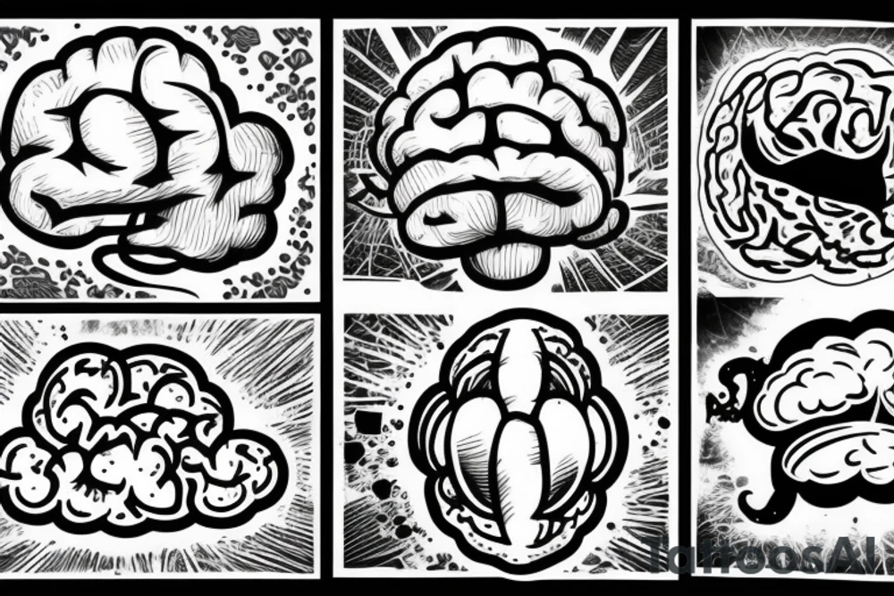 Adhd brain fog tattoo idea