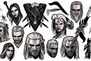 Witcher tattoo idea