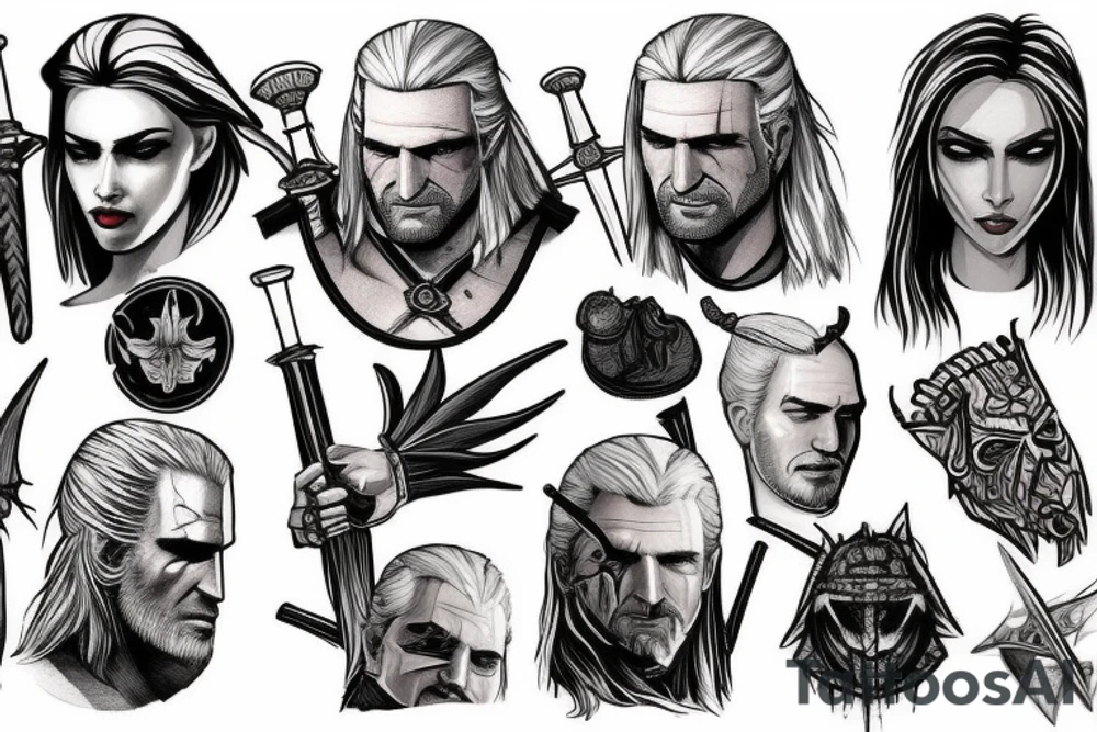 Witcher tattoo idea