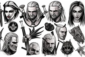 Witcher tattoo idea