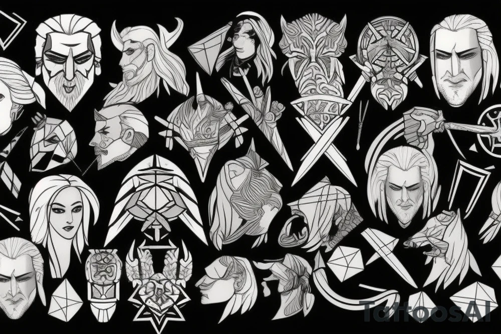 Witcher tattoo idea