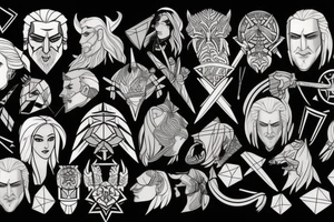 Witcher tattoo idea