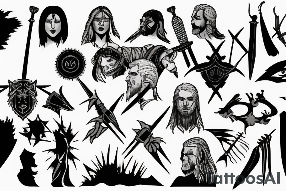 Witcher tattoo idea