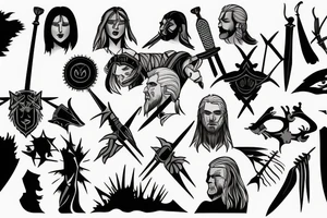 Witcher tattoo idea