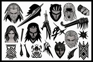 Witcher tattoo idea