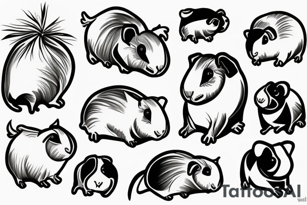 Guinea pig tattoo idea