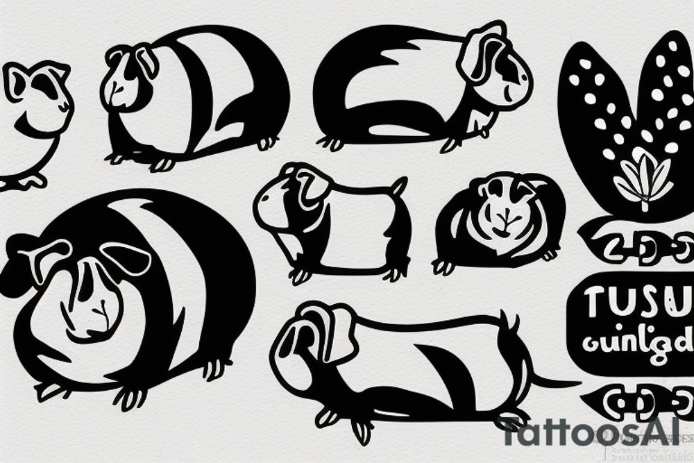 Guinea pig tattoo idea
