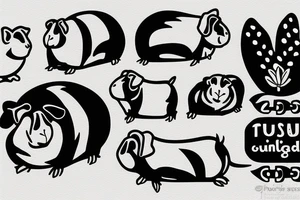 Guinea pig tattoo idea