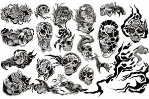 Greed tattoo idea