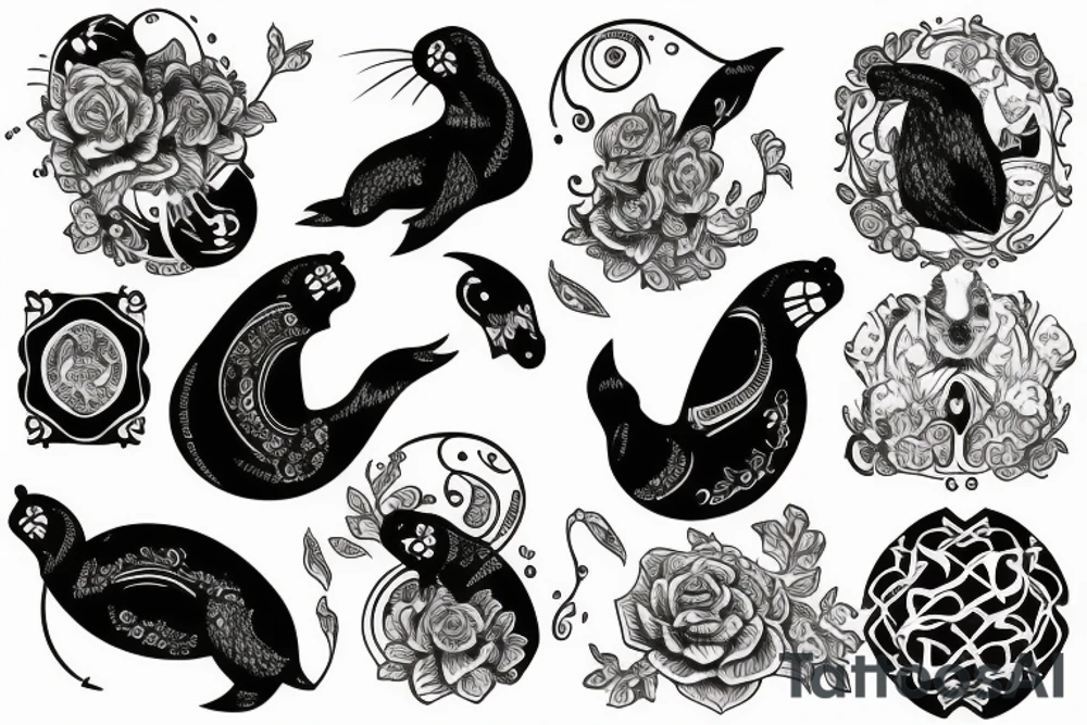 seal tattoo idea