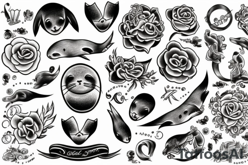 seal tattoo idea