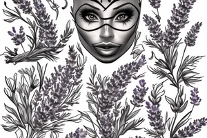 Lavender tattoo idea