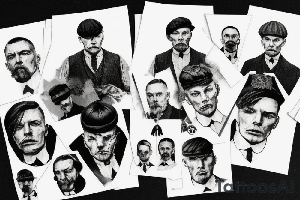 peaky blinders tattoo idea