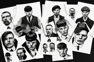 peaky blinders tattoo idea