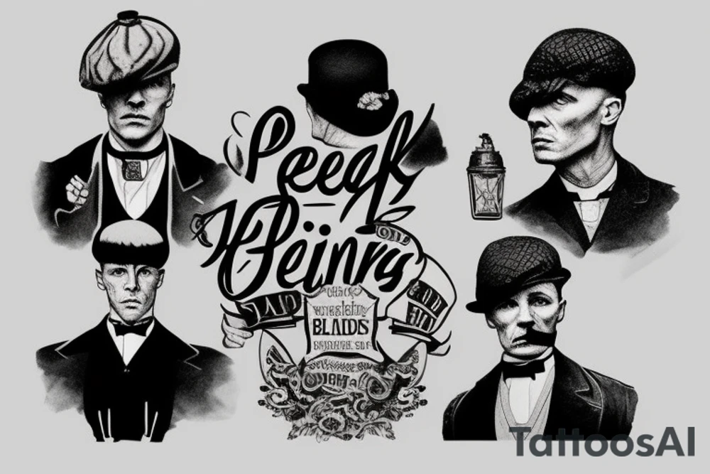 peaky blinders tattoo idea