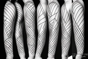 Squares and lines, space, future tattoo idea
