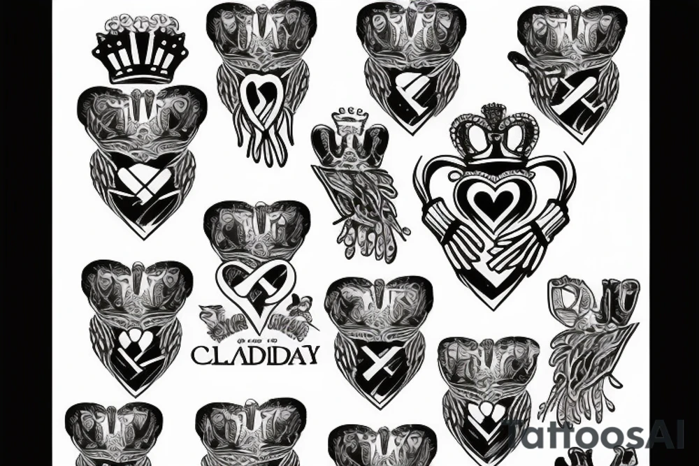 claddagh tattoo idea