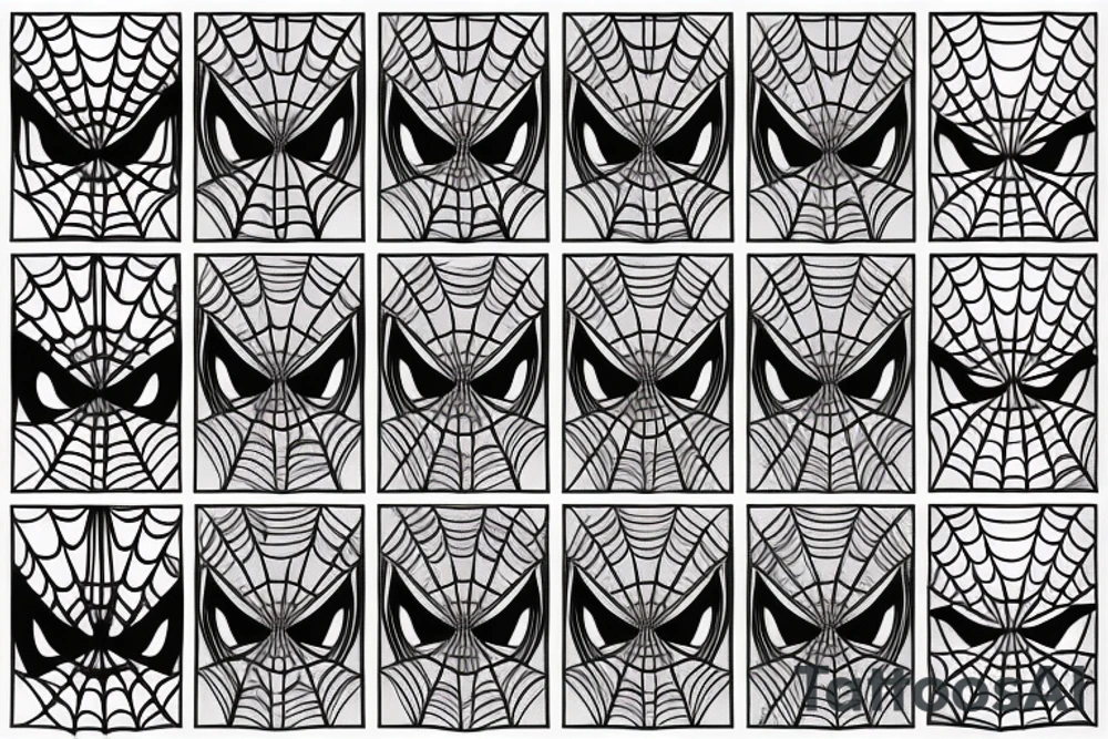 Spiderman tattoo idea