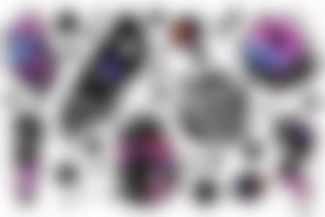 space blackhole colorful galaxy nebula blast black_hole tattoo idea