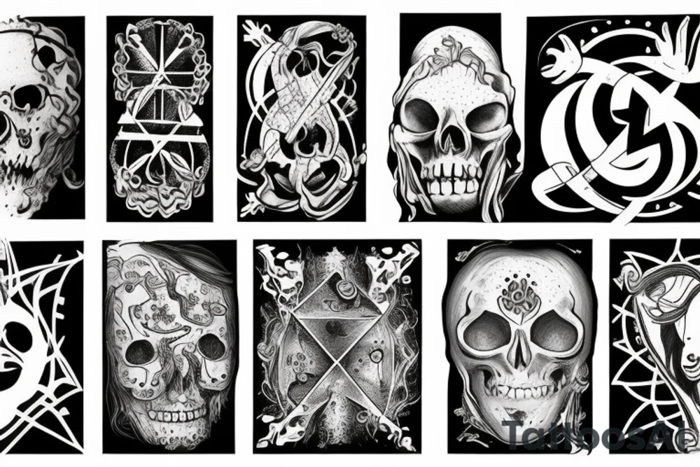 As above, so below tattoo idea