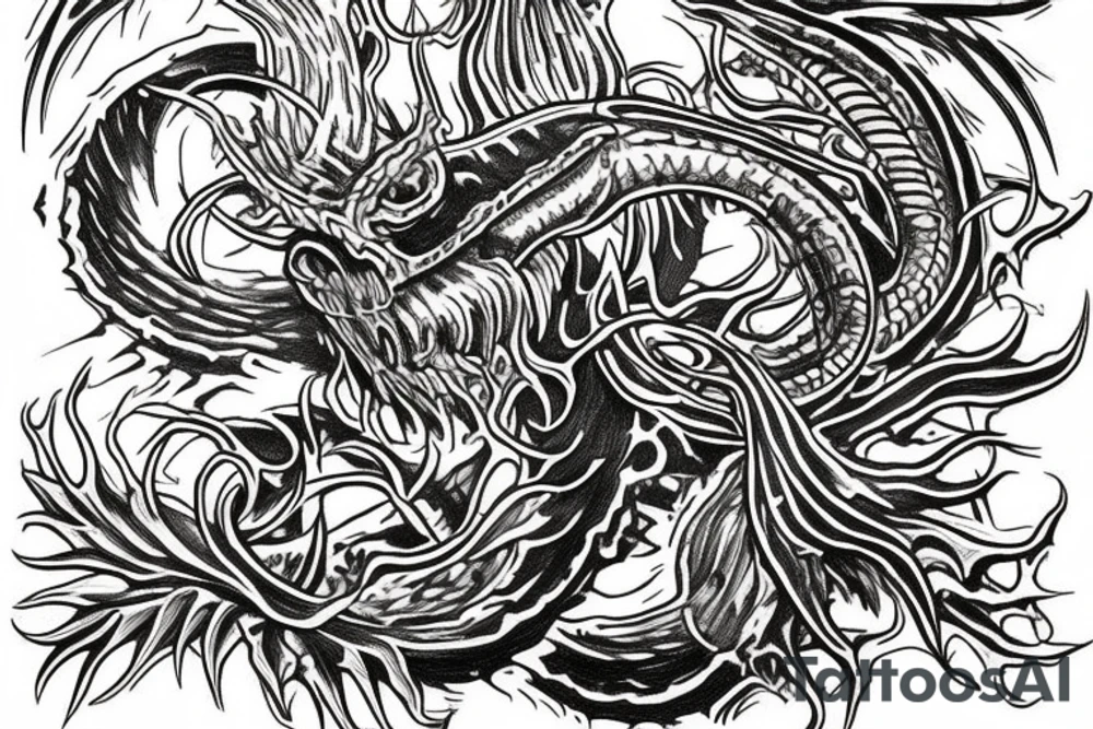 the leviathan cross tattoo idea