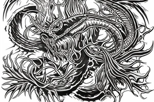 the leviathan cross tattoo idea