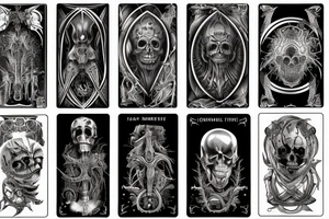 death tarot card tattoo idea
