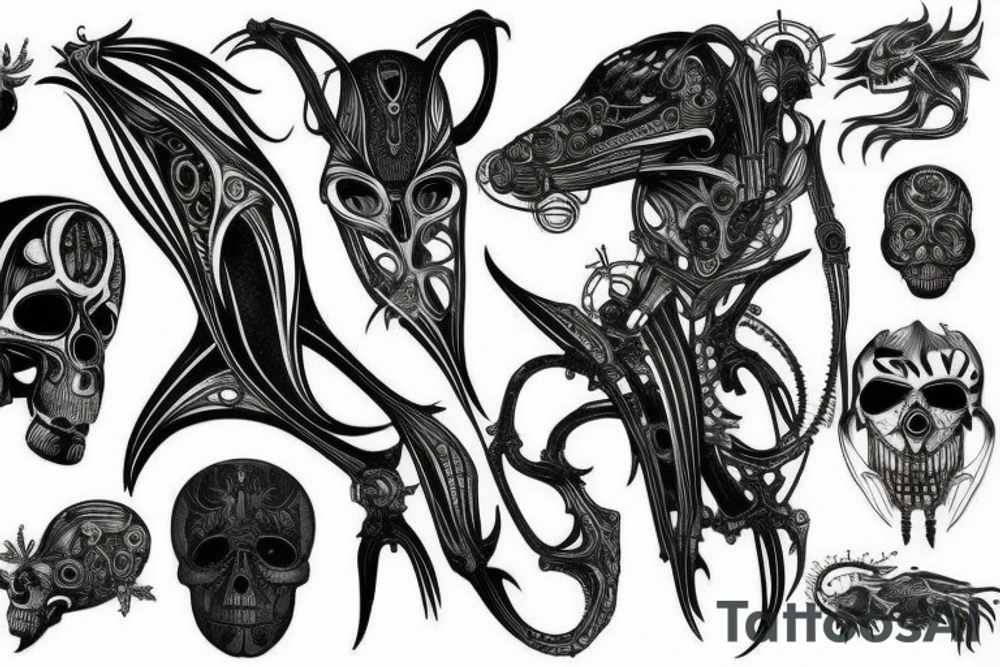 phantom tattoo idea