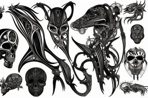 phantom tattoo idea
