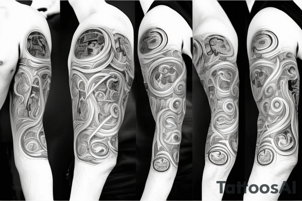 A stethoscope on fire tattoo idea