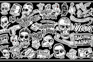 A bored australian man tattoo idea
