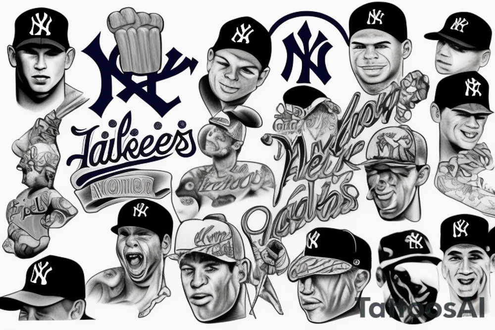 New York Yankees tattoo idea