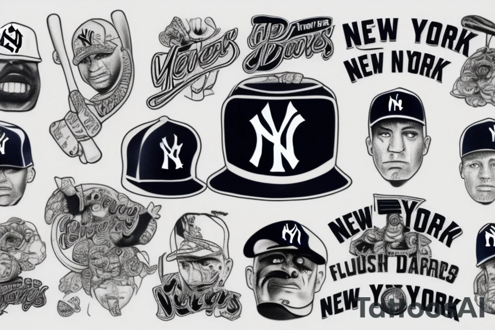 New York Yankees tattoo idea