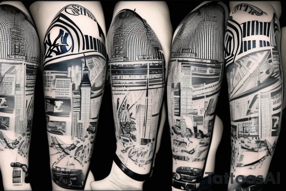 New York Yankees tattoo idea