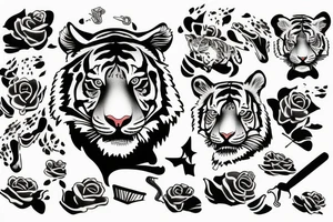 Thank you tiger tattoo idea