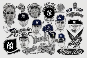 New York Yankees tattoo idea