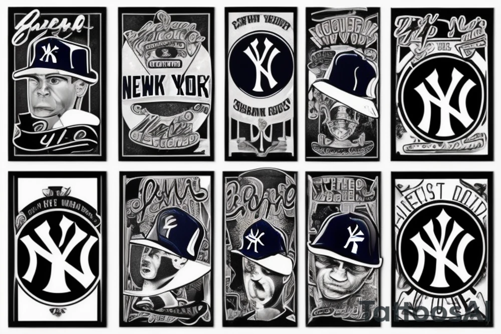 New York Yankees tattoo idea