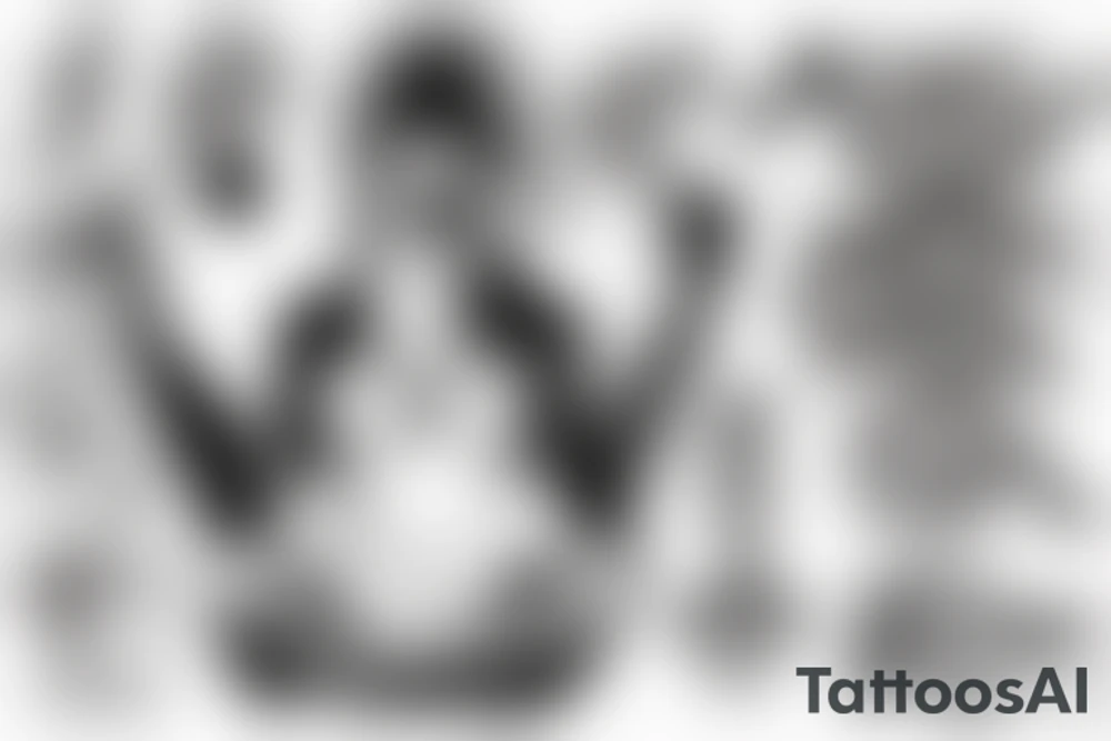 libra woman with 4 arms balancing things while sitting tattoo idea libra woman with 4 arms balancing things while sitting tattoo idea