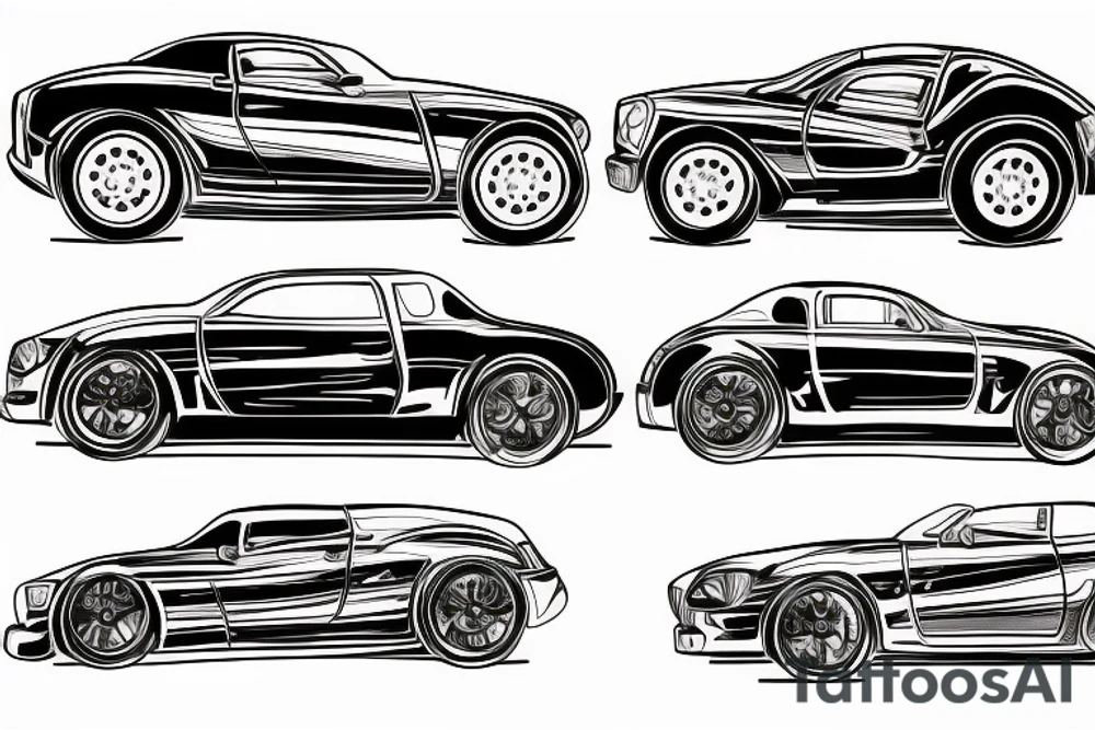 An mg tf1500 motorcar tattoo idea