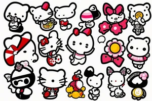 Sanrio tattoo idea