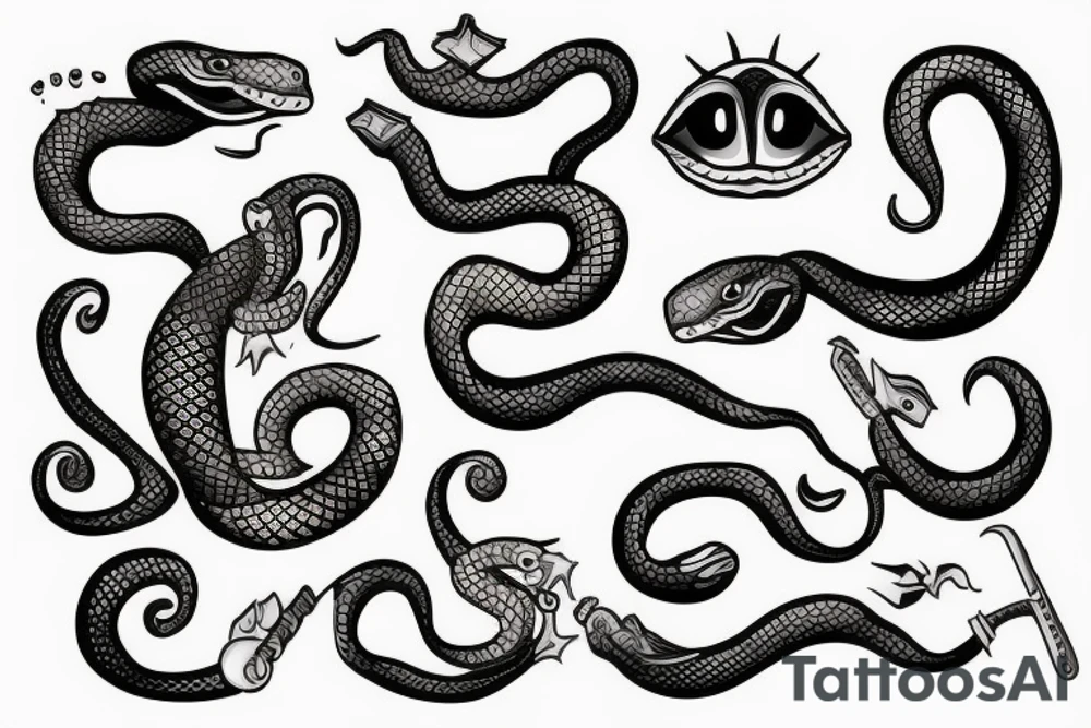 Snake tattoo idea