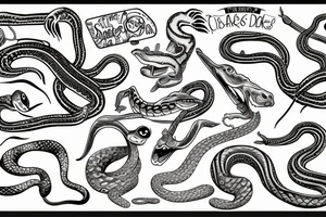 Snake tattoo idea