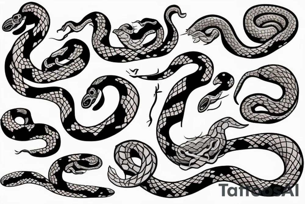 Snake tattoo idea
