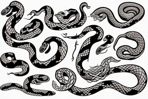 Snake tattoo idea