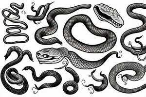 Snake tattoo idea