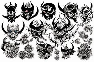 devil tattoo idea