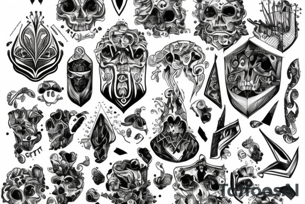 fortibus alis volat illa tattoo idea